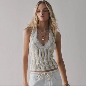 Urban Outfitters Crochet Halter Top